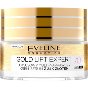 Eveline Cosmetics Gold Lift Expert lift crema de fata pentru fermitate cu aur - imagine 2